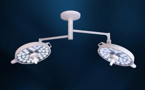 天井取付け無影灯 - MI-1000 - Medical Illumination International - LED / ハロゲン / アーム2本