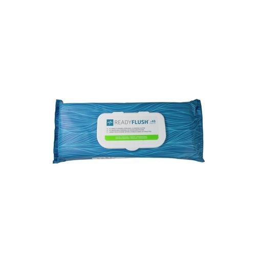 個人衛生用ウェットティッシュ - ReadyFlush - Medline International - 48枚入り