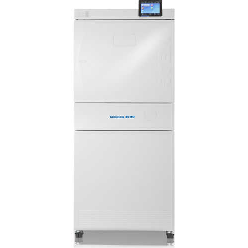 医療用オートクレーブ - Cliniclave 45 MD  - MELAG - 縦型 / 正面投入 / 前後両開き