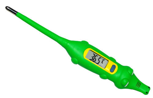 医療用体温計 - ST8C- Crocodile - Mesure Technology - デジタル / 先端が柔らかい / アラーム音付き