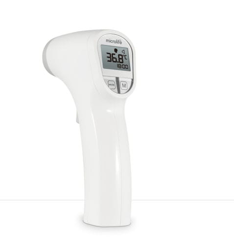 医療用体温計 - NC 300 - Microlife - 赤外線 / 額用 / 非接触式