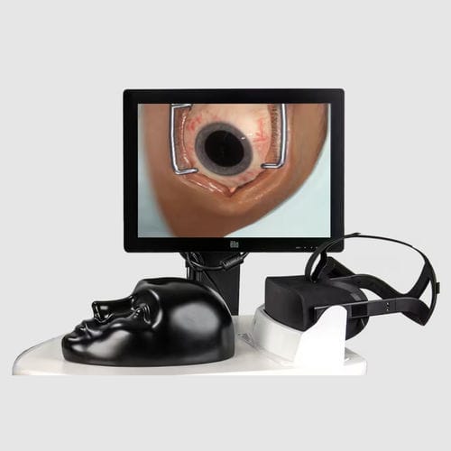 医療訓練用シミュレーター - Haag-Streit Surgical - アイケア用 / ワークステーション / バーチャルリアリティー
