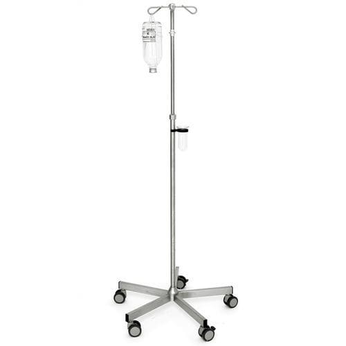 キャスター付きIV スタンド - I325000 E - MTH Medical GmbH - 2フック / 伸縮自在 / 高さ調節可能な