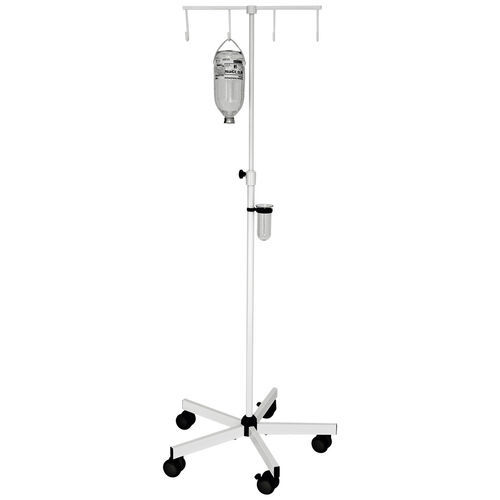 キャスター付きIV スタンド - I1400811MR - MTH Medical GmbH - 4フック / 伸縮自在 / 高さ調節可能な