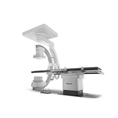 デジタル透視検査装置 - NeuAngio 30C - Neusoft Medical Systems  - 血管造影検査用 / 天井取り付け式Cアーム付