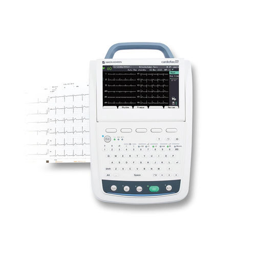 休息用心電計 - Cardiofax M  - Nihon Kohden Europe - 12チャンネル / デジタル式 / 印刷機能付き