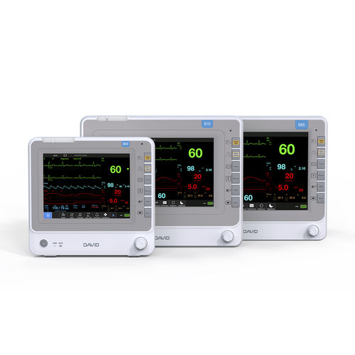 コンパクト患者モニター - D60 - Ningbo David Medical Device - ECG / RESP / SpO2