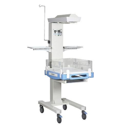 光線療法ランプ付き新生児の集中治療用保育器 - HKN-9010 - Ningbo David Medical Device - キャスター付き / アラーム付き / アプガータイマー付き