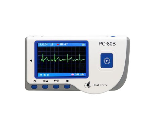 手持ち型患者モニター - PC-80B - Heal Force - ECG / 診療所用 / Bluetooth