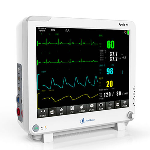 分離型センサ付き患者モニター - Apollo N4 - Heal Force - 卓上 / 携帯型 / ECG