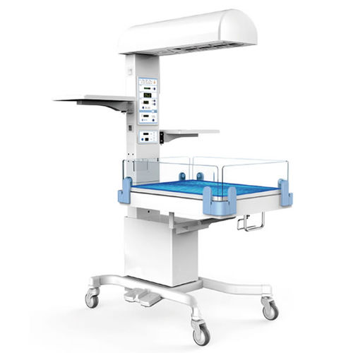 光線療法ランプ付き新生児の集中治療用保育器 - FXQ4A - Heal Force - キャスター付き / 高さ調節可能 / アラーム付き