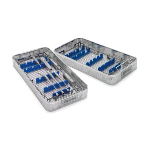 神経外科機器用滅菌バスケット - 4132 - Nouvag - 手術器具 / 有孔