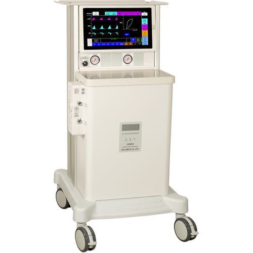 集中治療用人工呼吸器 - GEMINI-G100 - OES Medical - 電子式 / SIMV / キャスター付き