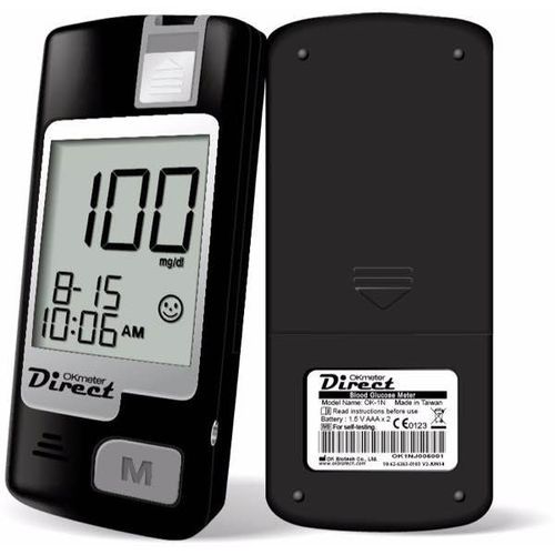 自動血糖測定器 - Direct  - OK Biotech  - 病院用 / コーディング無し / 穿刺器具付き