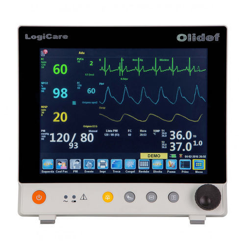 コンパクトマルチパラメータモニター - LOGICARE - Olidef Medical - 携帯型 / ベッドサイド用 / ECG