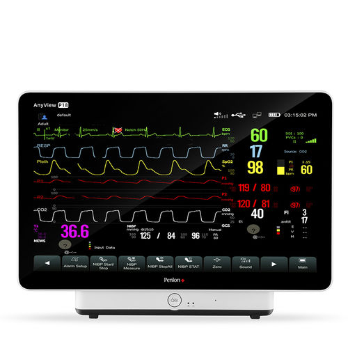 コンパクト患者モニター - AnyView P18 - Penlon - ベッドサイド用 / EEG / ECG