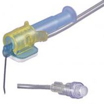 造影剤の注射用針 - PPS® Quick - Perouse Medical - Huber / 安全機構付き