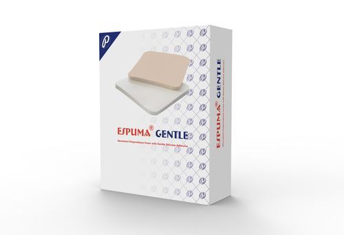 シリコン皮膚包帯 - ESPUMA&reg; Gentle - Pharmaplast - ポリウレタン / 非固着性 / 無菌