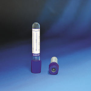 研究所用採取チューブ - VBC-200502 - PLASTI LAB - 円筒形 / 血液 / PET