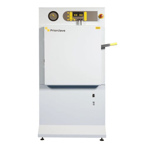 実験用オートクレーブ - EH320-BASE - Priorclave - 正面投入 / マイクロプロセッサー制御式 / 大容量