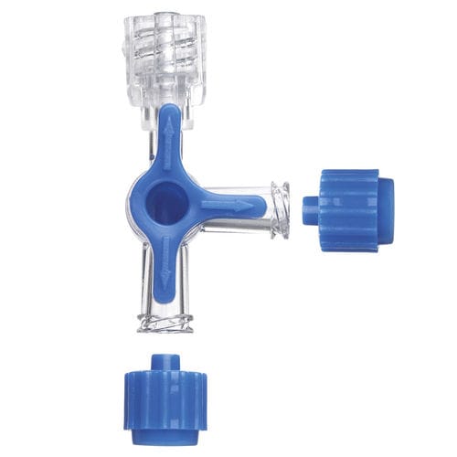栓付きコネクタ - 3W - Rays  - T形 / LUER®-lock