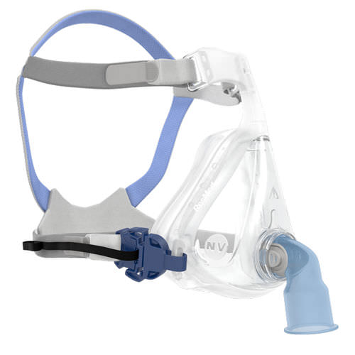非侵襲的換気マスク - Quattro™ Air NV - ResMed Europe - 非侵襲的換気用 / 調整可能 / 透明
