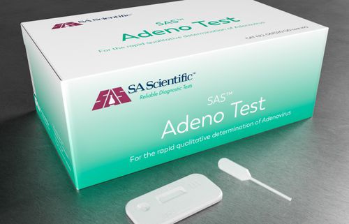 アデノウイルス迅速検査キット - 067020 - SA Scientific - 感染病用 / 抗原 / 鼻