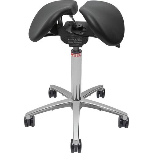 医務室用スツール - TRIPLEFIT - Salli Systems - 高さ調節可能な / キャスター付き / サドルシート型
