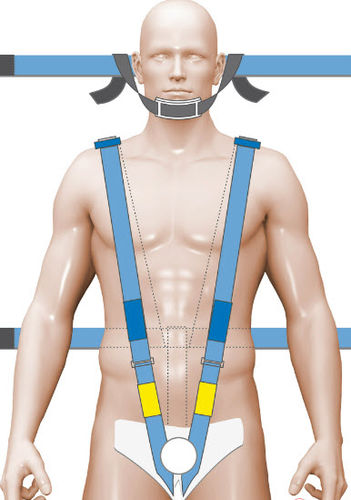 肩の固定ベルト - Pull System - Samarit Medical - 手術台 / 本体 / マジックテープ付