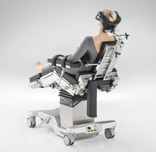 手術台背中の支え - 101.0244.1 - SCHMITZ medical GmbH - ステンレススチール製 / 発泡体 / ゲル