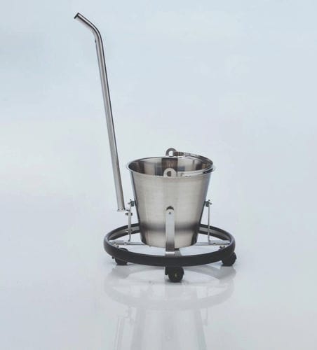 キャスター付き洗面器スタンド - 252.1190.0 - SCHMITZ medical GmbH - ステンレススチール製