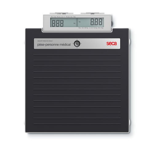 デジタル体重計 - 878 dr - seca - プラットフォーム型 / 携帯型 / 取り外し可能表示器付き