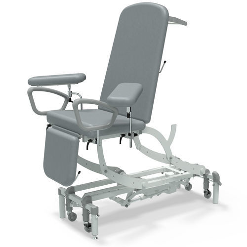 電動式採血用アームチェア - NV9466P-PRM-1WH-LG - SEERS Medical - 3セクション / フットレスト付 / キャスター付き