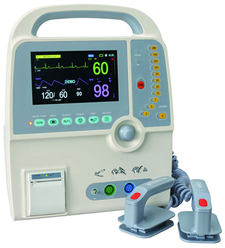 手動体外式除細動器 - 0 - 360 j | PT-9000C - Seeuco Electronics Technology  - ECGモニター付