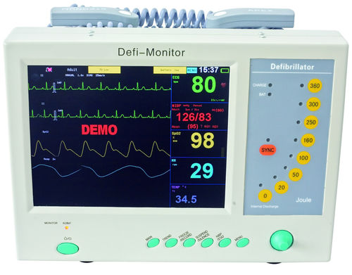 手動体外式除細動器 - PT-9000B - Seeuco Electronics Technology  - ECGモニター付