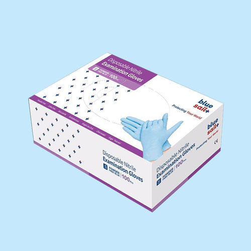 二トリル製手袋 - Bluesail Surgical - ラテックス不使用 / 診察用 / 洗浄用