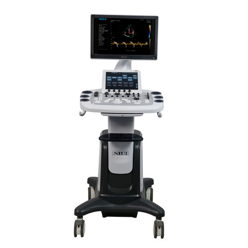 ラットフォーム上・コンパクト超音波装置 - Apogee 3500 Elite - SIUI - 多目的超音波画像診断用 / カラードップラー / 3D/4D