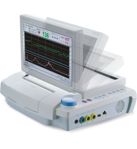 胎児用超音波ドップラー - A100P - Shenzhen Aeon Technology - 卓上 / 心拍計付 / タッチパネル付き