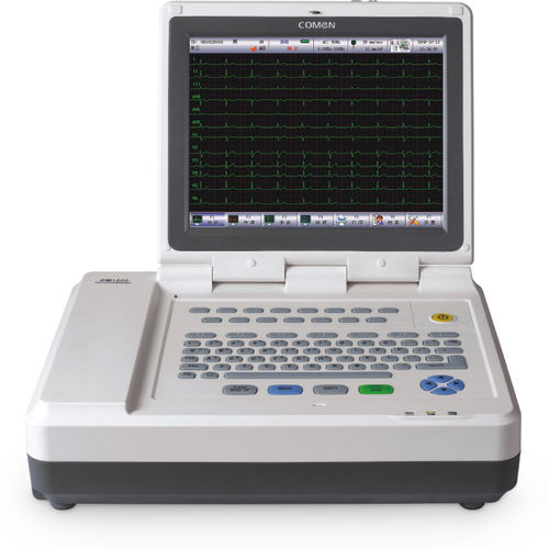 12チャンネル心電計 - CM1200 - Comen - 休息用 / デジタル式 / 印刷機能付き