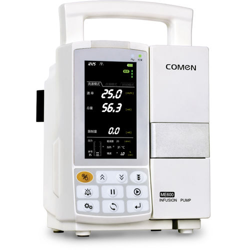 歩行用輸液ポンプ - ME600 - Comen - 1チャンネル / 救急用 / 携帯型