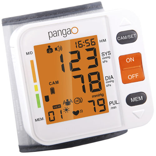 自動電子血圧計 - PG-800A36 - Shenzhen Pango Electronic - オシロメトリック式 / 手首用 / 音声付き