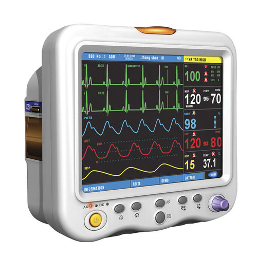 コンパクトマルチパラメータモニター - F15 - Unicare - ECG / RESP / TEMP