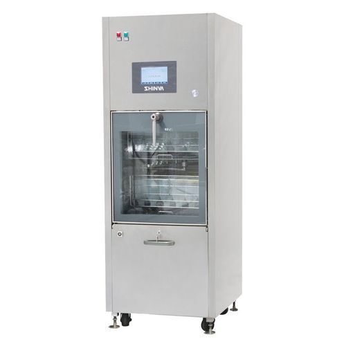 ボトル用洗浄・殺菌機 - BWS M-Q - Shinva Medical Instrument - 車輪付き / 自動 / 正面投入