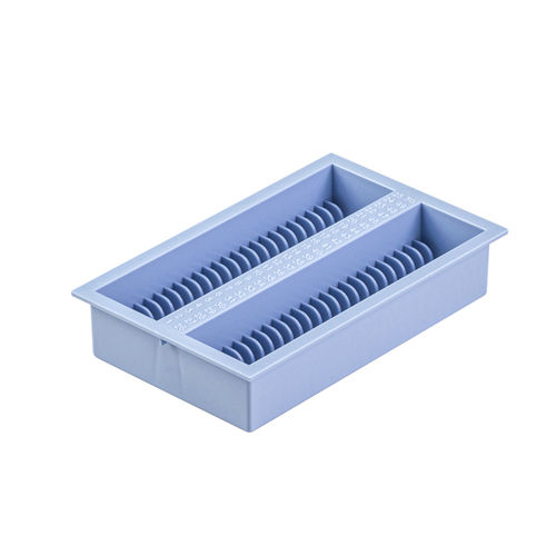 顕微鏡のガラス用容器 - M710-50 – DRAINRACK™ JR. - Simport Scientific - ポリスチレン製 / オートクレーブ