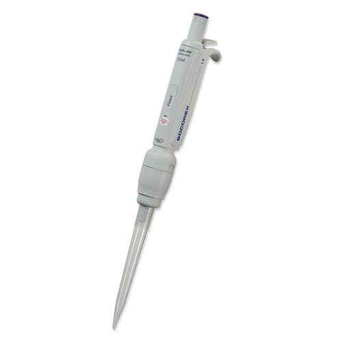 機械式ピペット - Acura® 815 - Socorex Isba - 換気 / 1チャンネル / 固定容量式