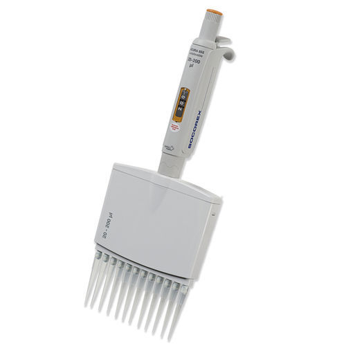 機械式マイクロピペット - Acura® 855 - Socorex Isba - 容量式 / マルチチャンネル / 容量調整式