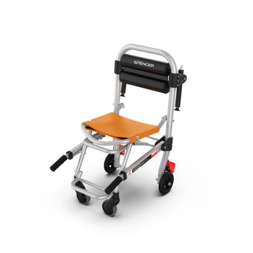 階段昇降患者移送用チェア - 4BELL SILVER+ - Spencer Italia  - 折りたたみ式 / レッグレスト付き