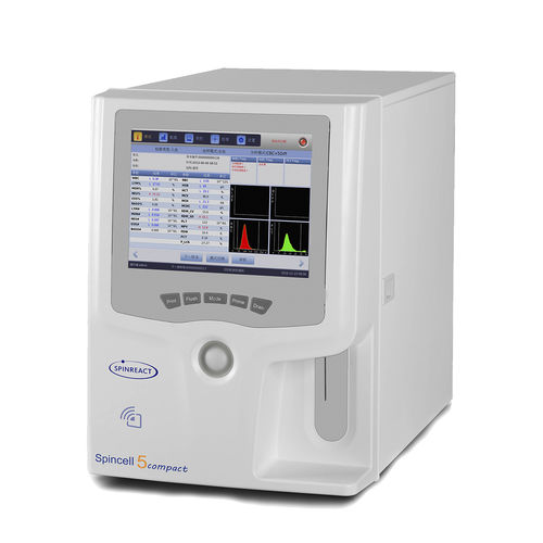自動血液分析装置 - Spincell 5compact - Spinreact - 9パラメーター / フローサイトメトリー / サンプル60個