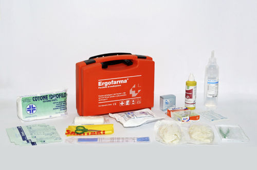 応急処置用医療用具 - ERGOFARMA - Taumediplast  - 手袋付き