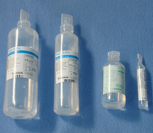 眼洗用液 - NaCl Solution Bottles (0.9%) - Taumediplast 